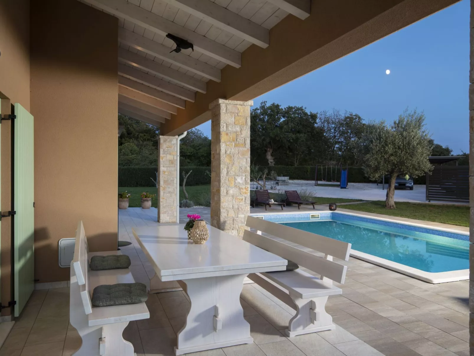 "Villa Matea" mit privatem Pool-Draußen