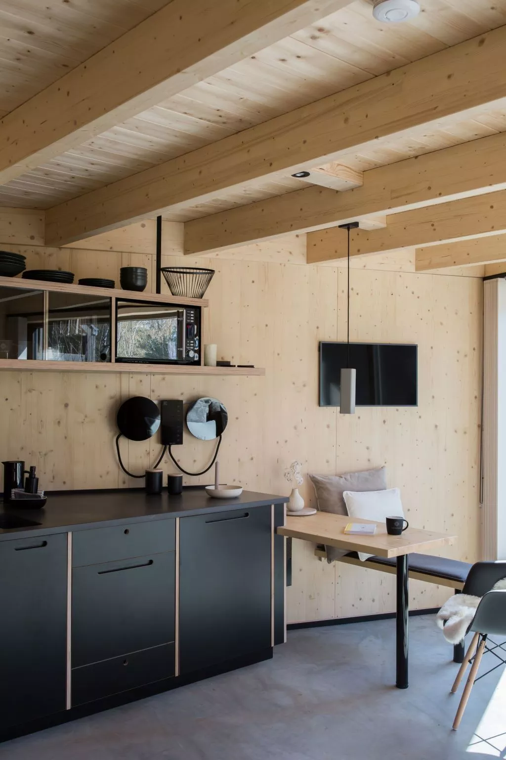 (VI) Cabin Cozy - Dedans