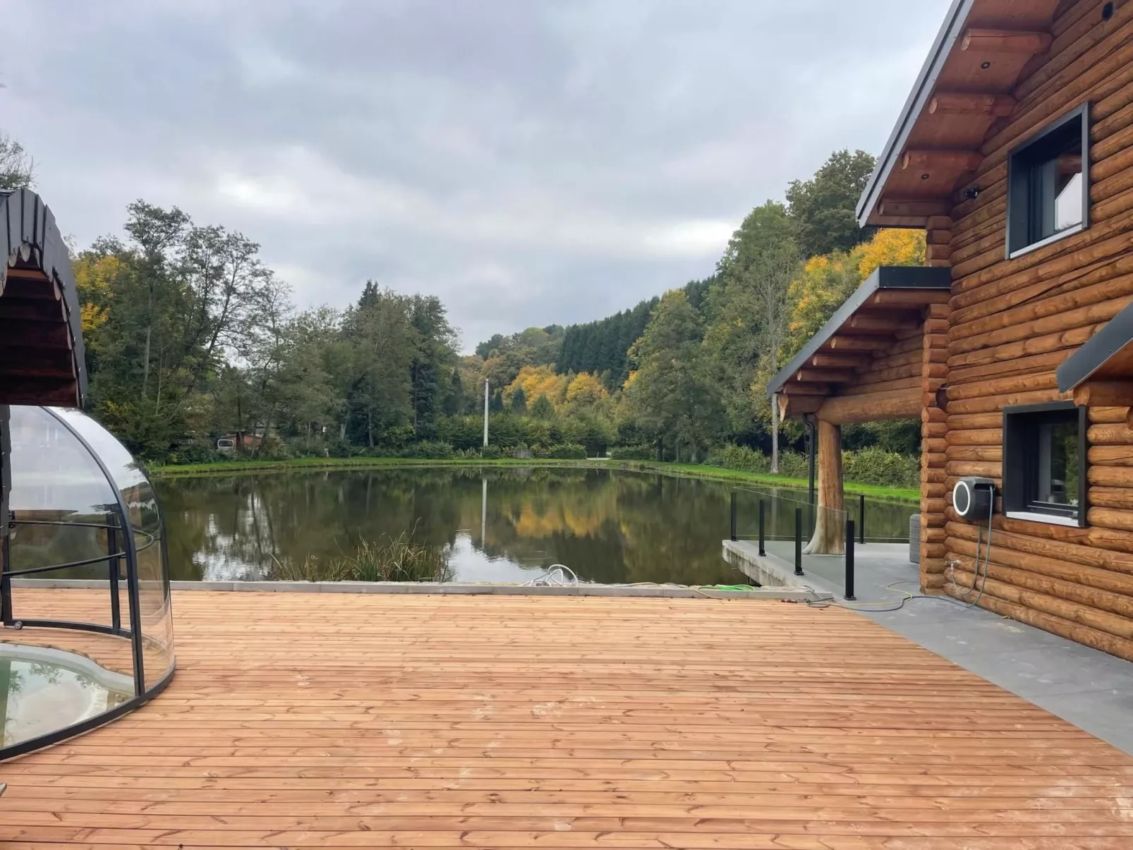 Chalet du pêcheur - Sauna und Hallenbad-Outside