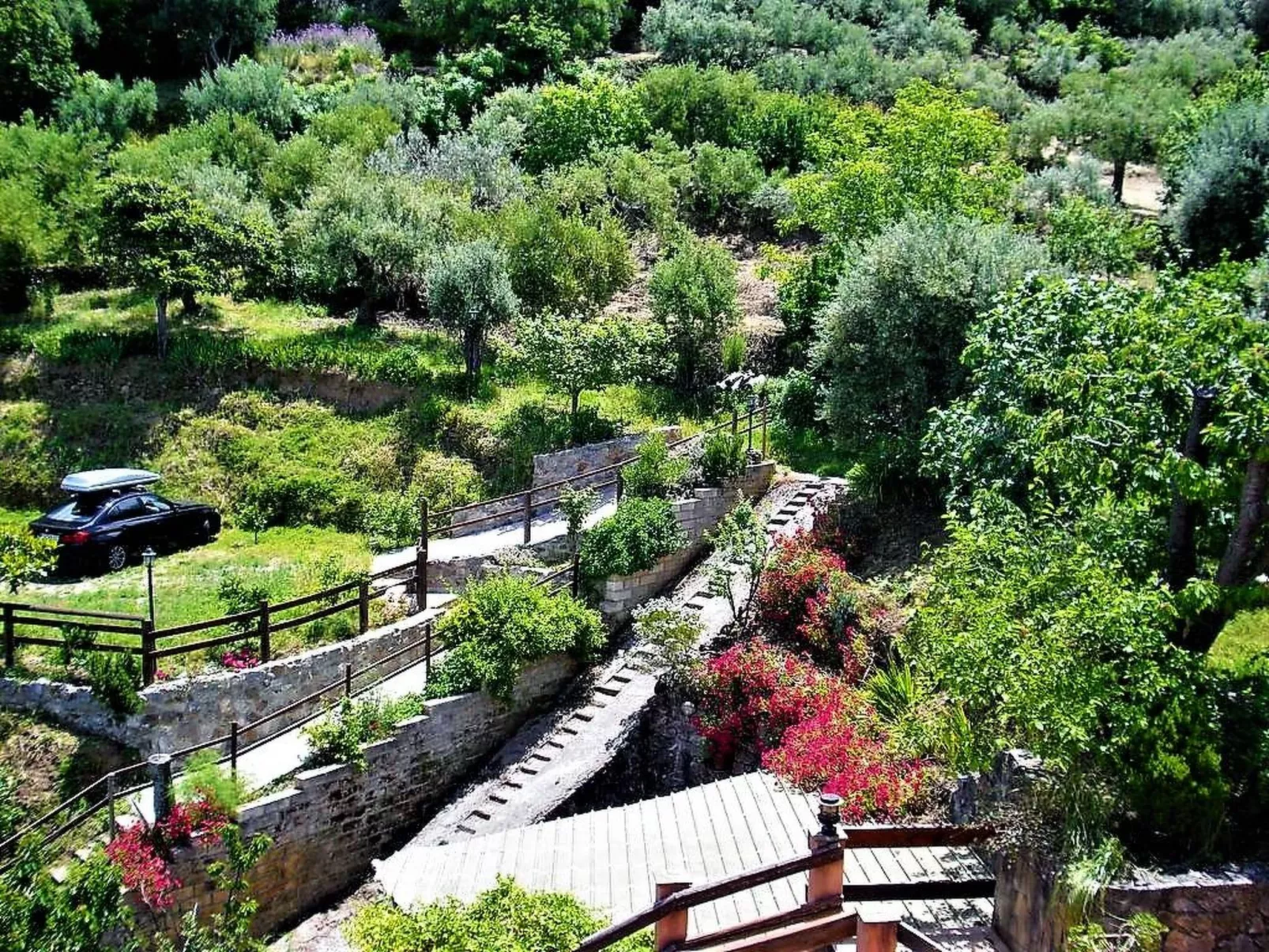 Granatapfel-Wohnung-Draußen