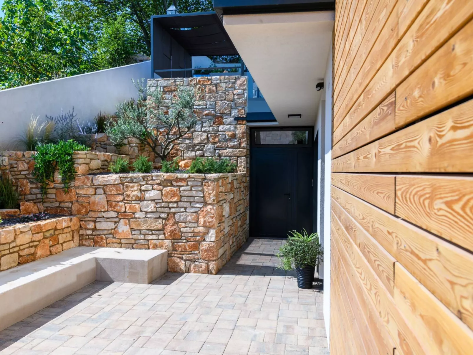 In Vintijan mit Privatem Pool-Draußen