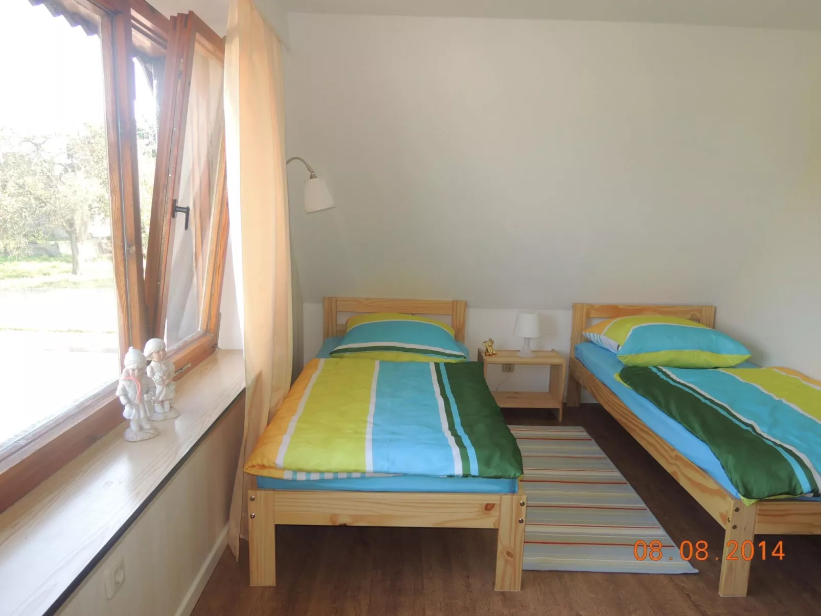 In Ueckermünde mit Garten-Drinnen