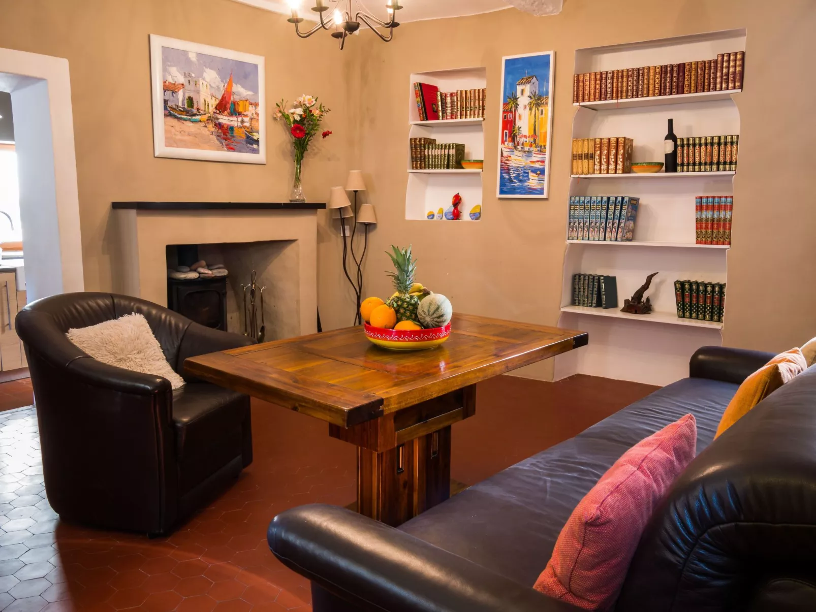 Romantique Hide Away-Drinnen