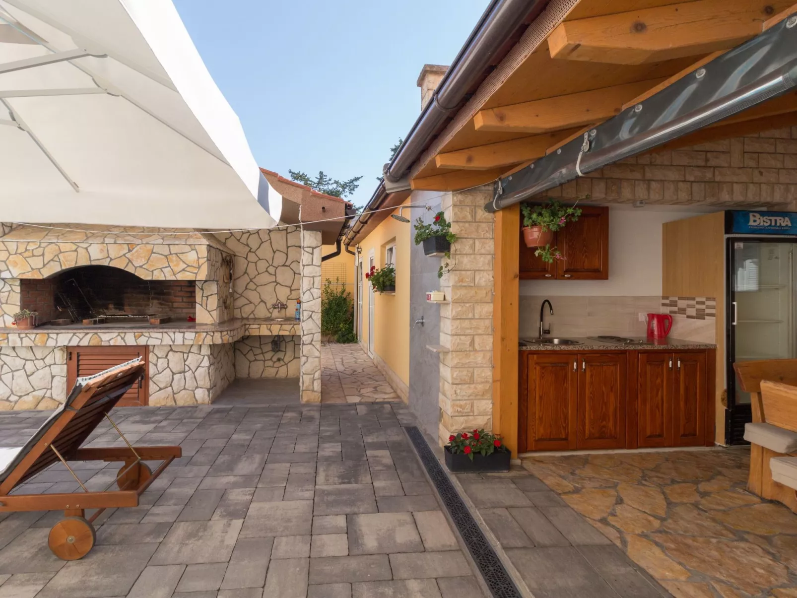 Villa Malina mit privatem Pool - Agentur TA Leut-Draußen