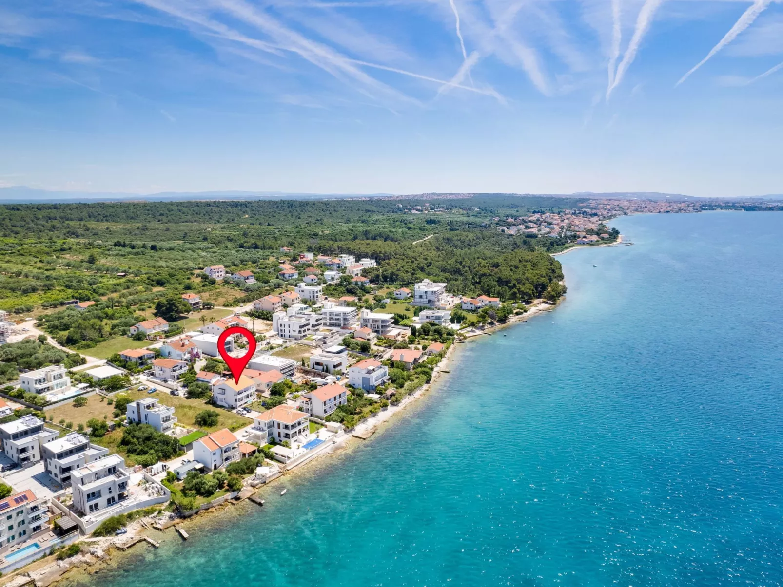 "Lenko 1" mit Blick auf das Wasser-Dehors