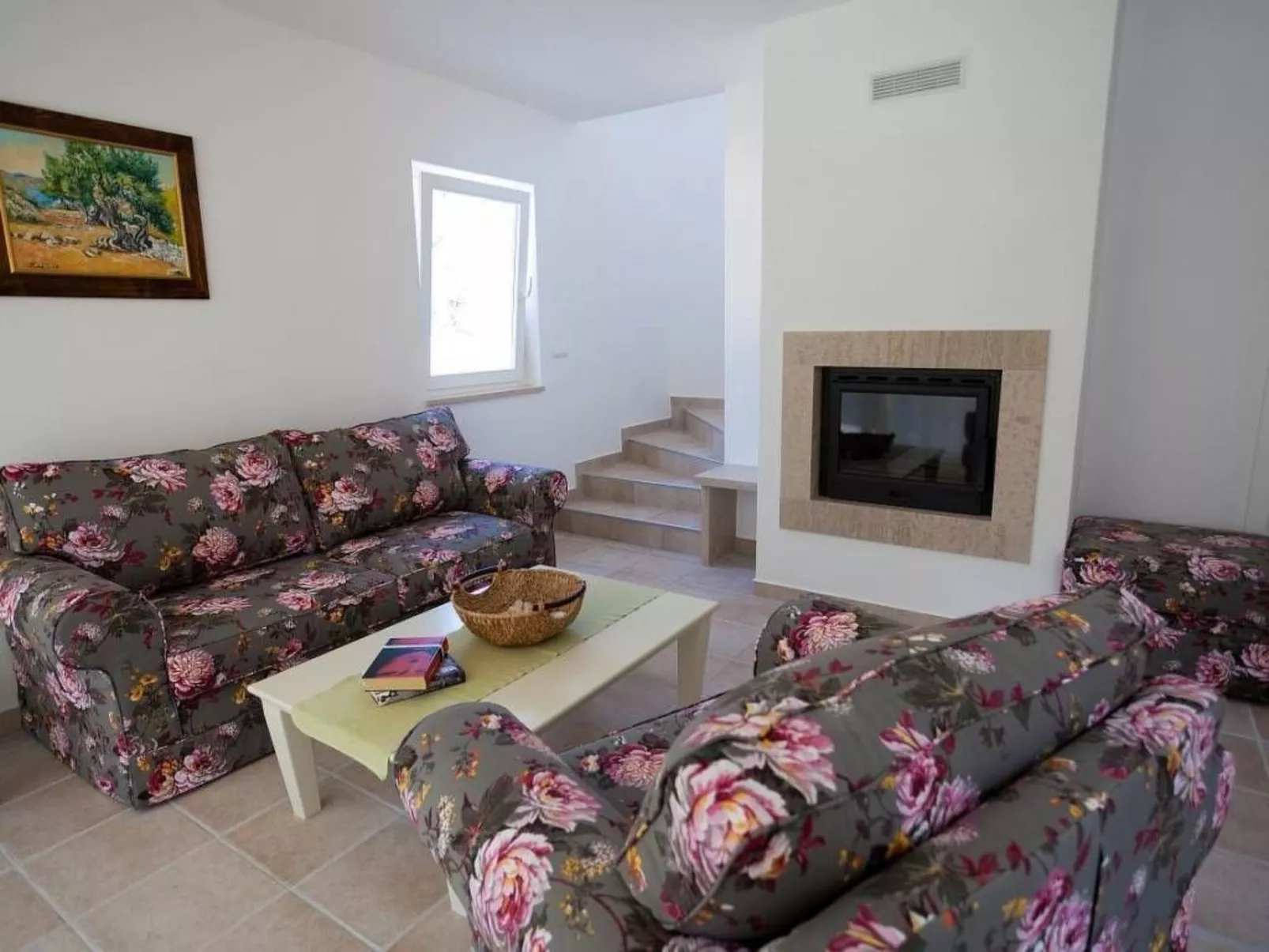 In Kras mit Offenem Kamin-Inside