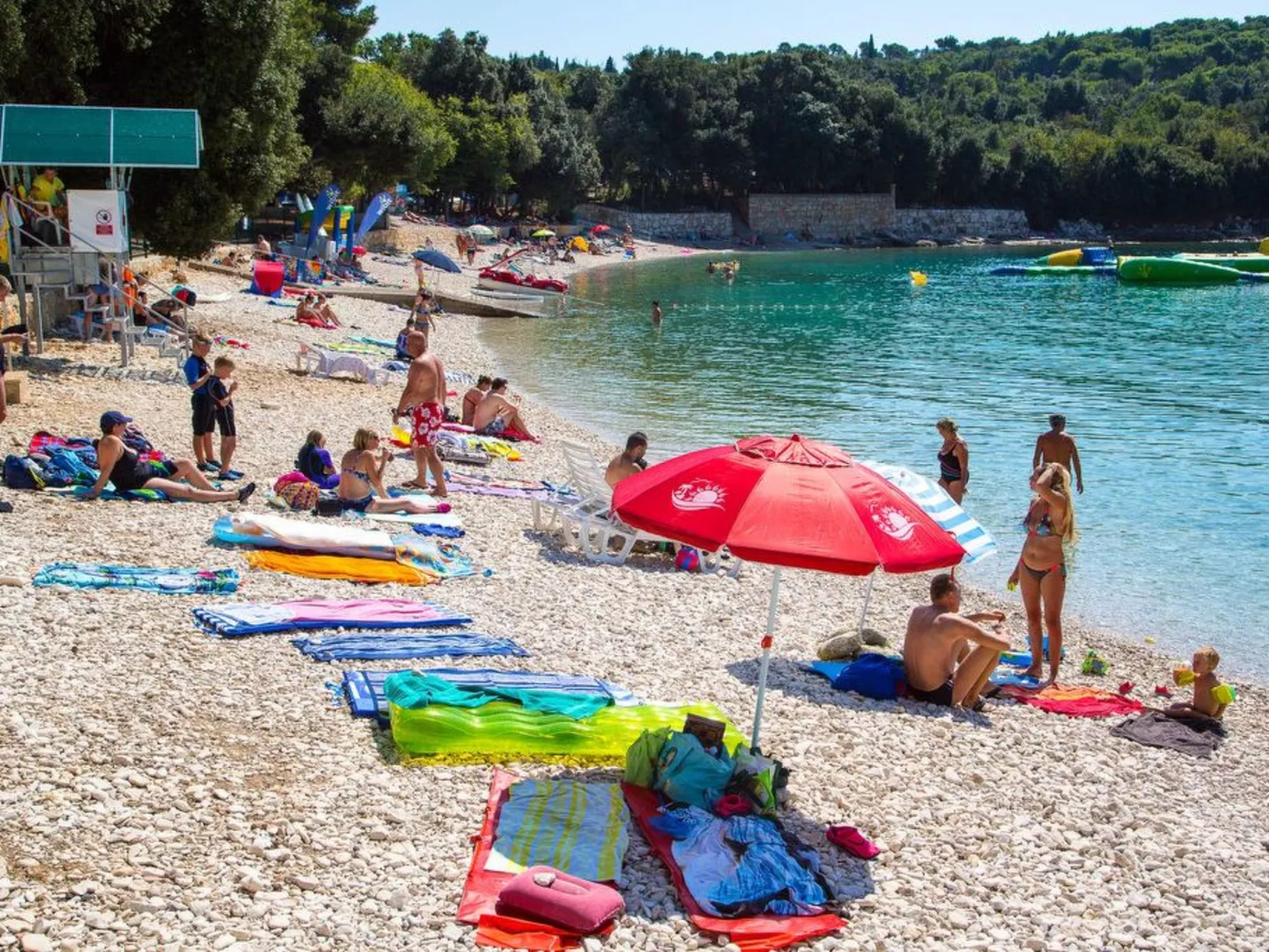 Wohnung in Banjole mit großem Garten-Dehors