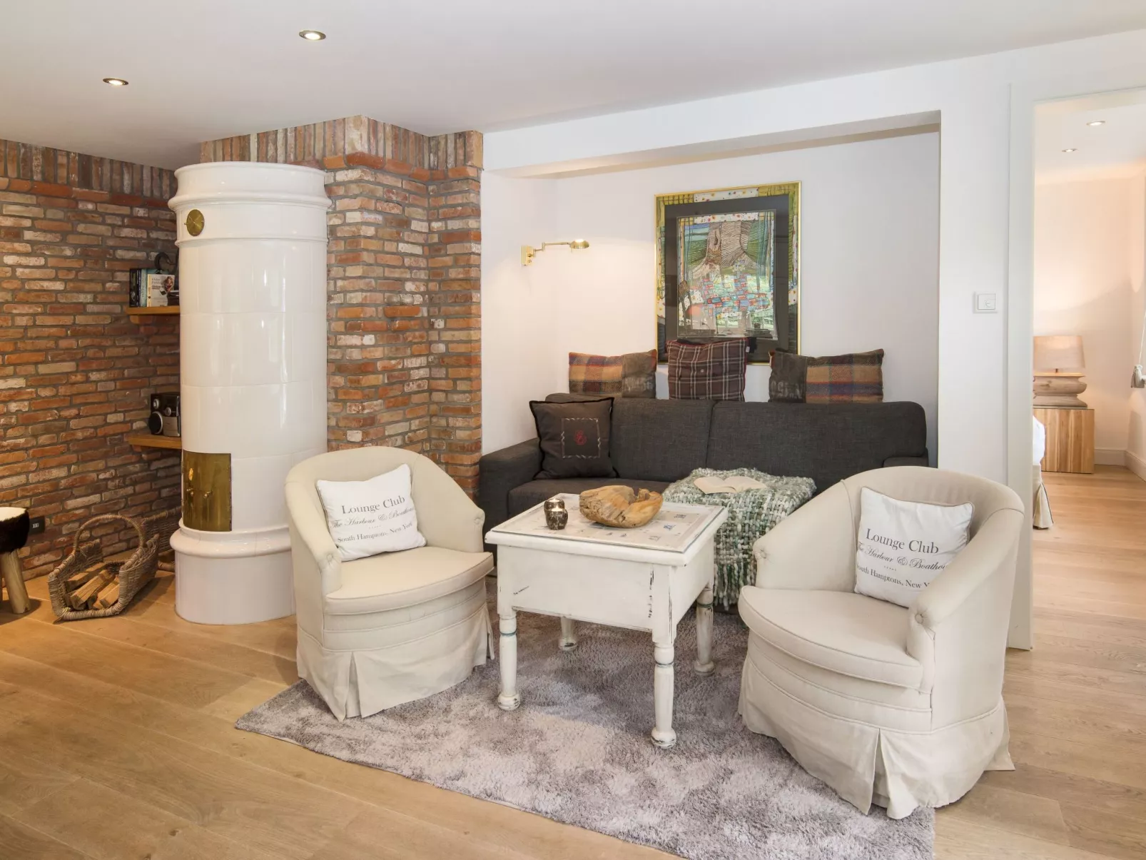 Luxuriöses Apartment in Reetdachhaus-Dedans