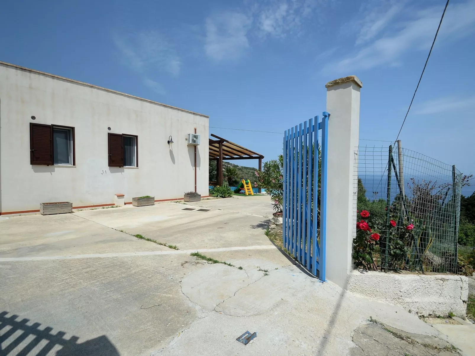 Mit Wasserblick-Outside