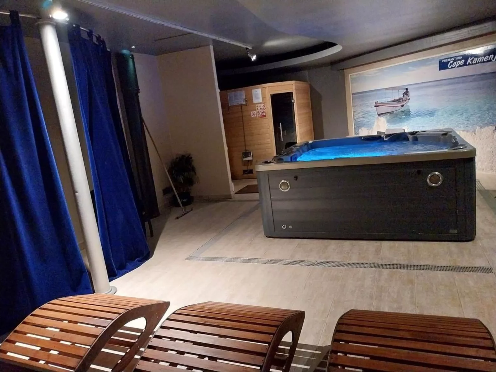 Villa Vedorna großes Wellness-Haus in Strandnähe, Pomer-Inside