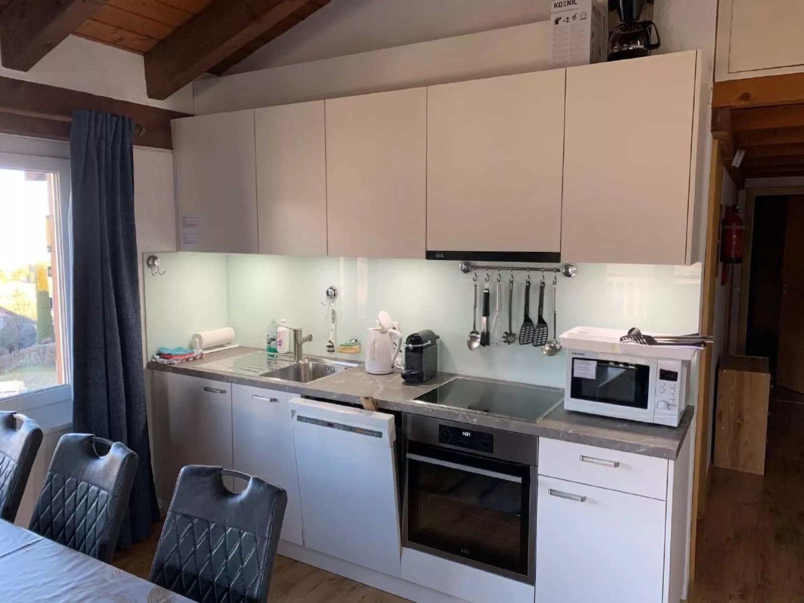 Aparthaus Surselva, direkt an der Skipiste-Dedans