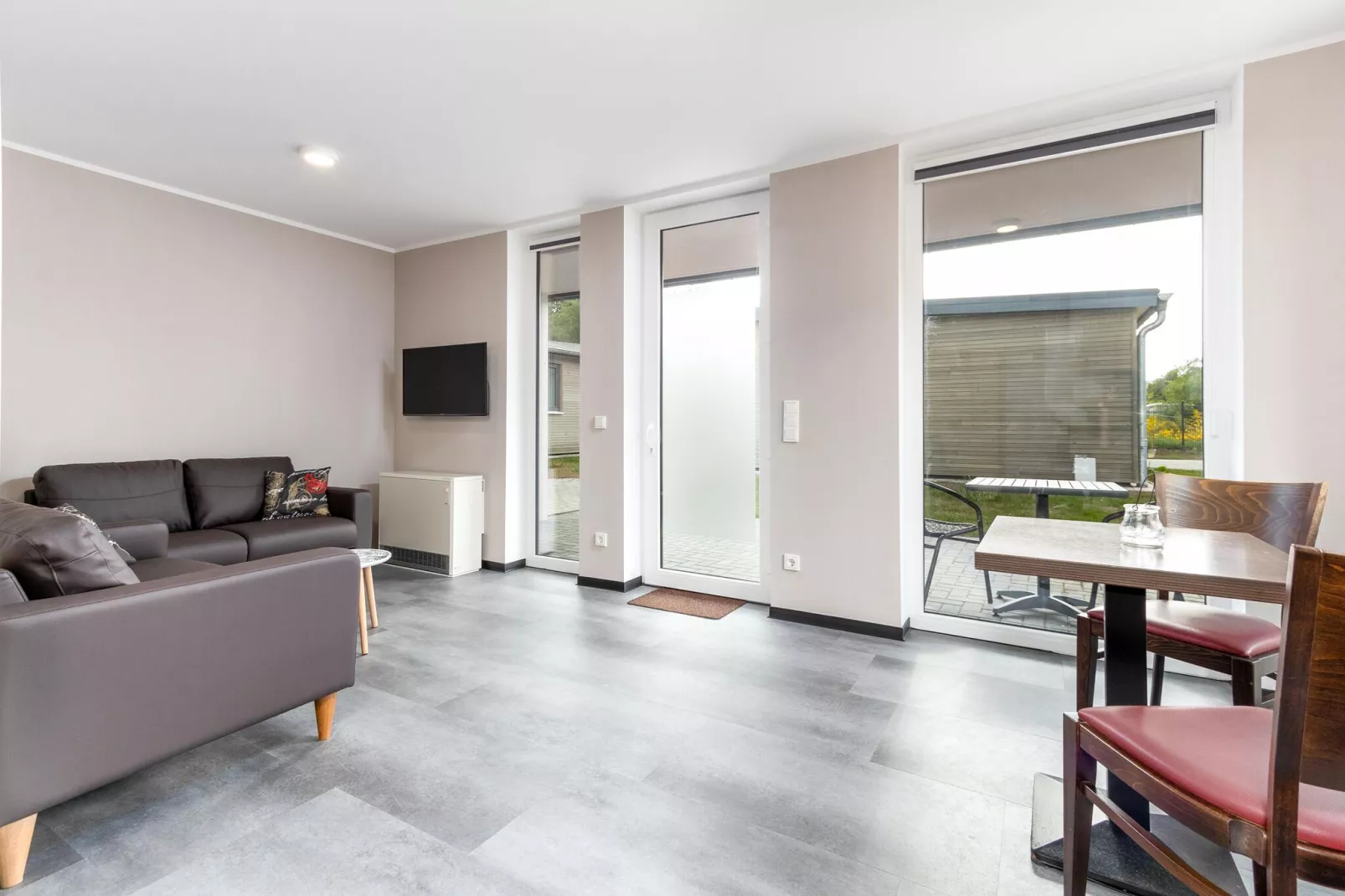 Ferienhaus Kronenburger See-Wohnzimmer