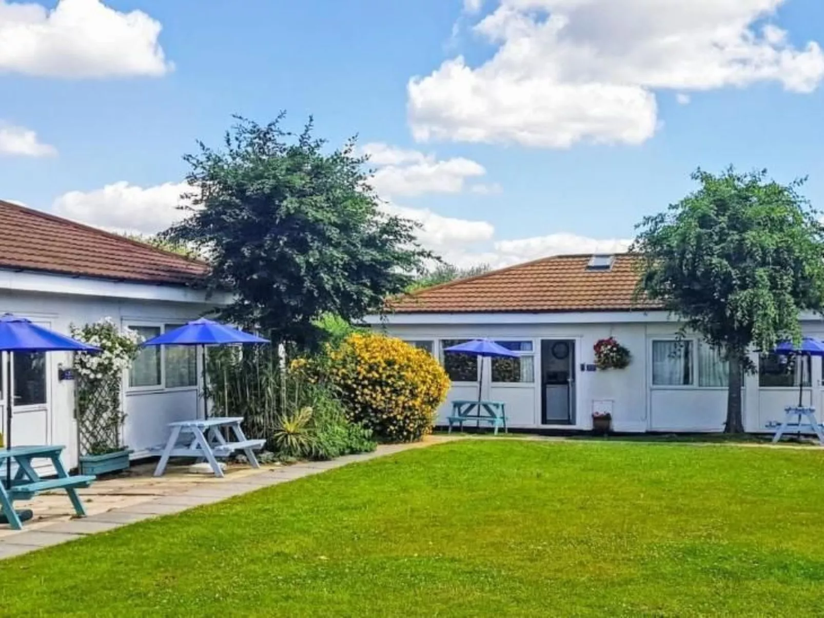 The Cove Chalet in Dawlish Warren, für 4 Personen-Outside