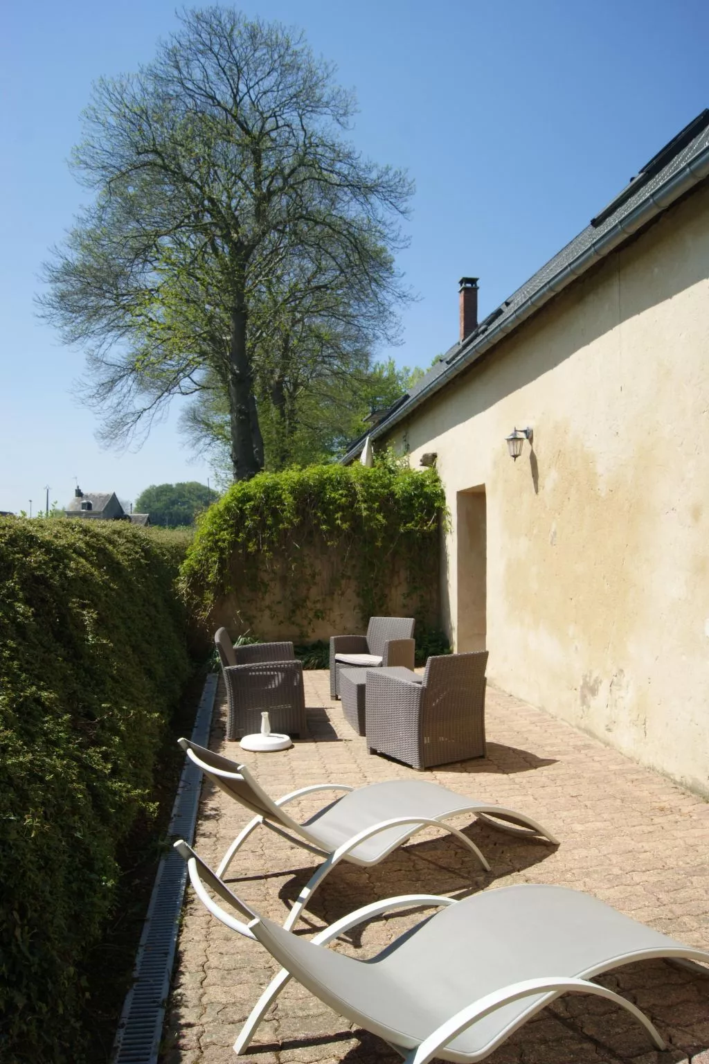 Normannisches Ferienhaus mit Charme les châtaigniers 1 Zimmer-Dedans