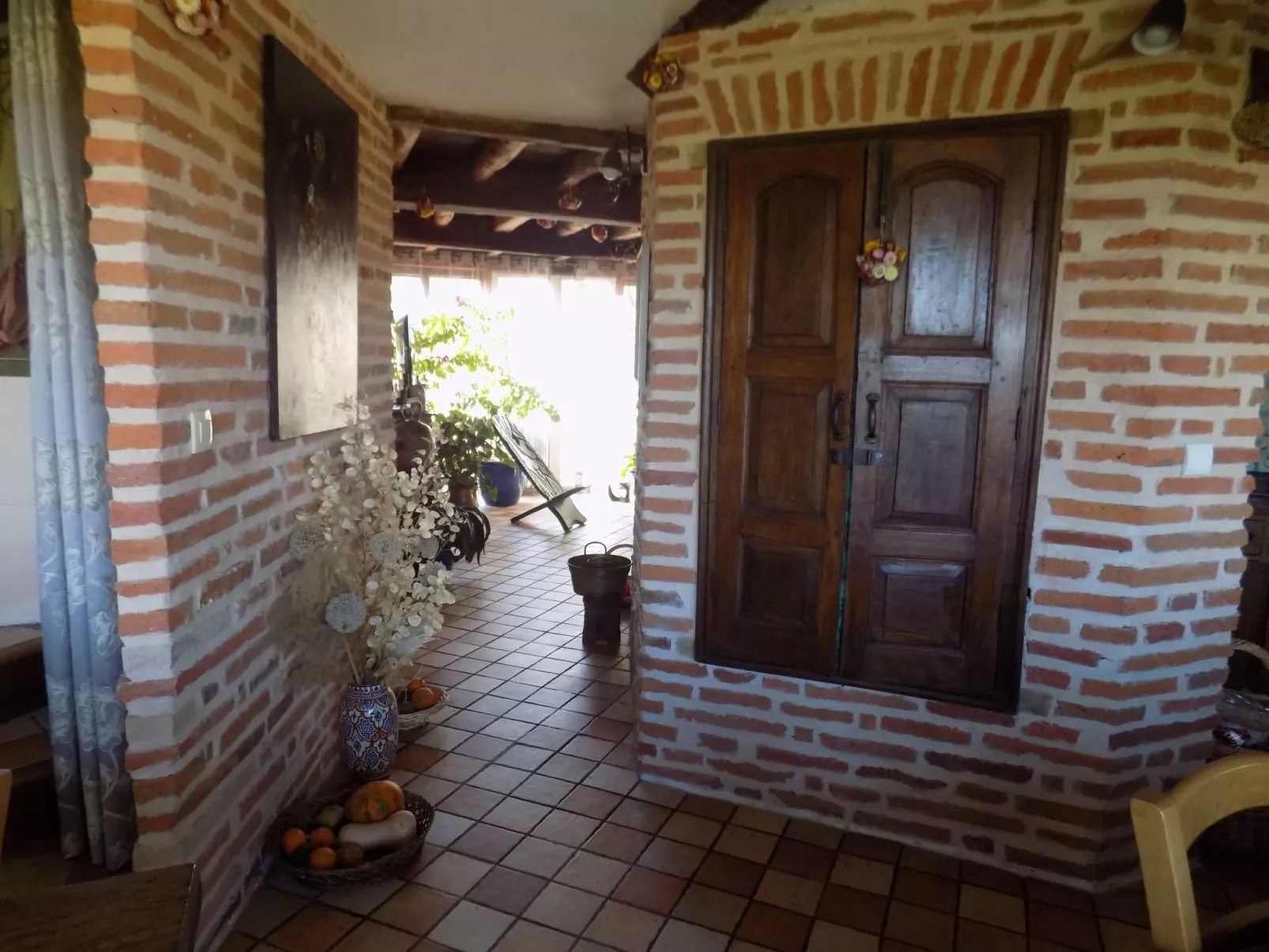 Die Unterkunft für zwei bis sechs Personen, Schwimmbad, Bouleplatz, Spa, Tennis-Draußen