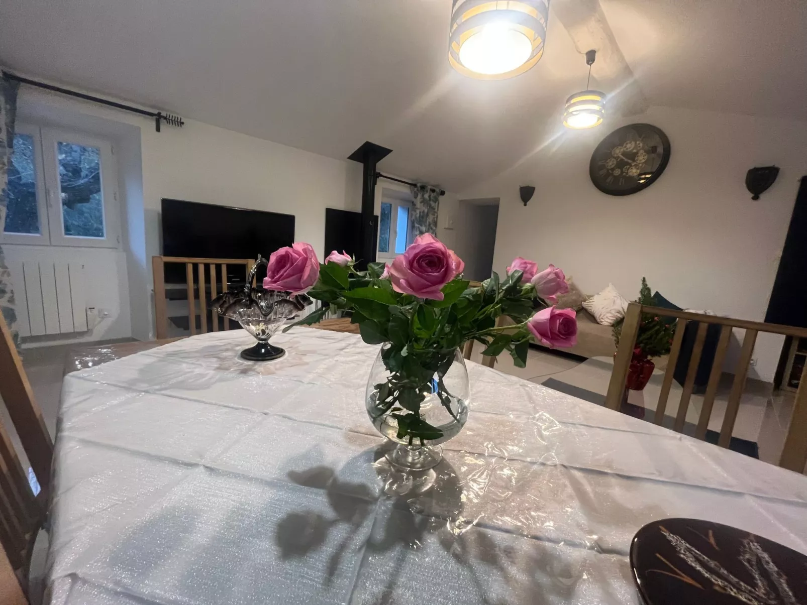 Oberseite der Villa Les Tilleuls-Drinnen