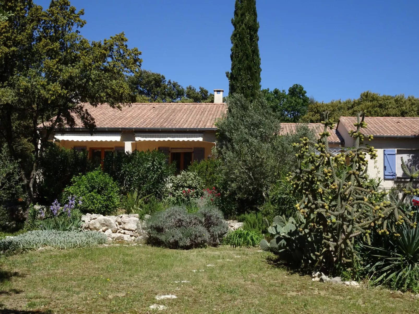 À l'abri du Mistral-Dehors