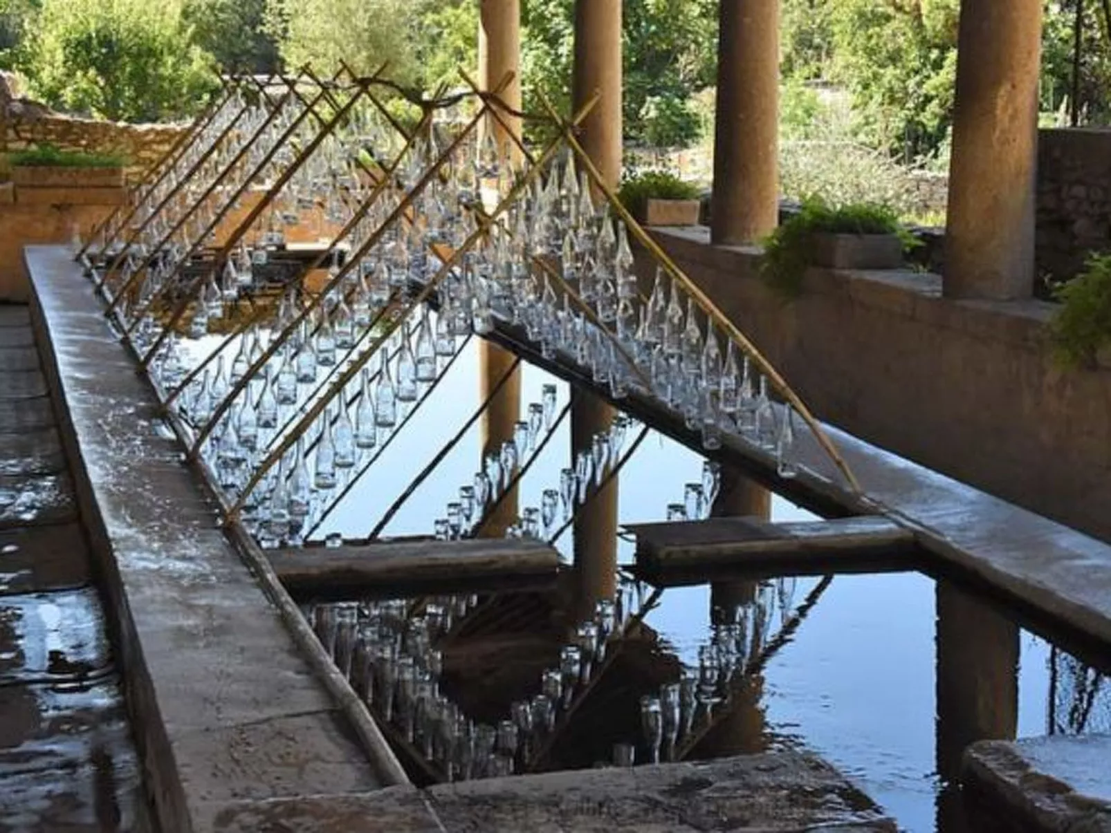 Villa Chemin du Lirac in Tavel-Draußen