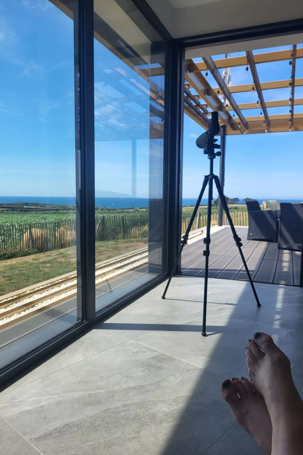 Villa mit Meerblick und privatem Spa - les gîtes de Fabie-Draußen