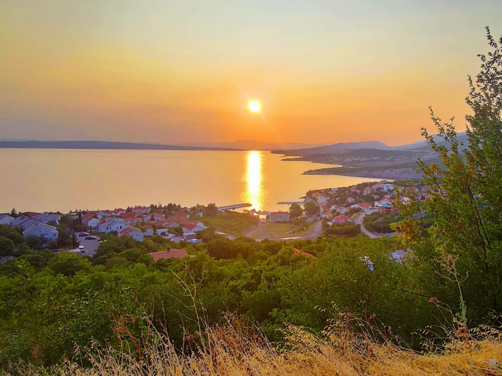 Sunset-Oase am Meer-Draußen
