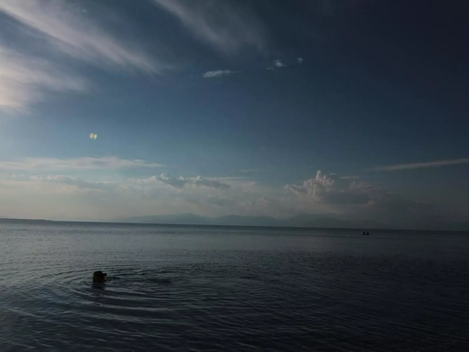 Appartement in Derveni mit Terrasse-Draußen