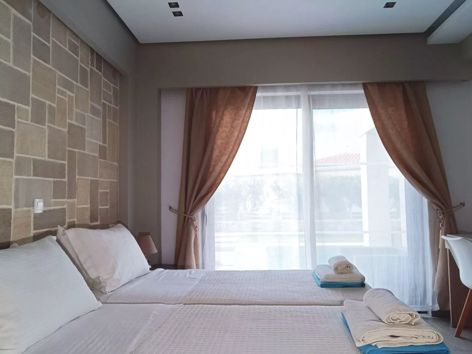 In Mithimna mit Privatem Pool-Drinnen