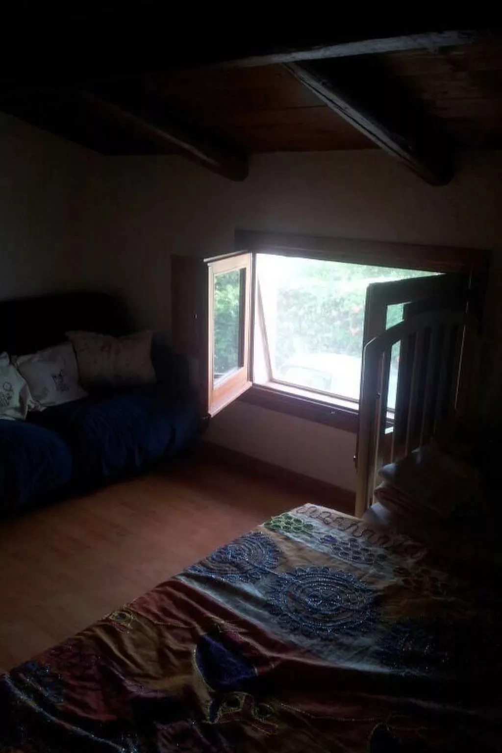 'Starfish' mit Balkon-Drinnen