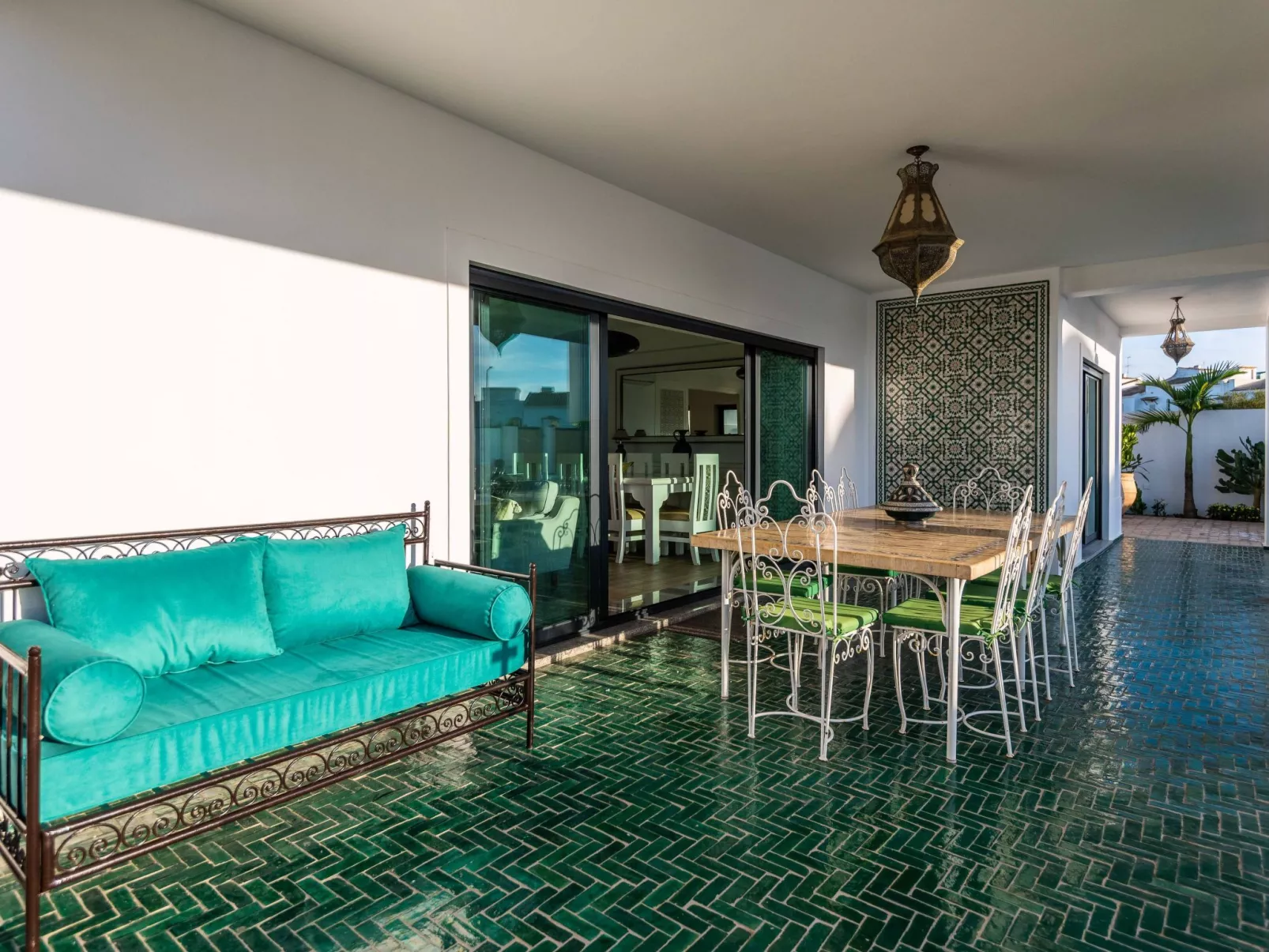 Villa "Riad Matias Galé"-Inside