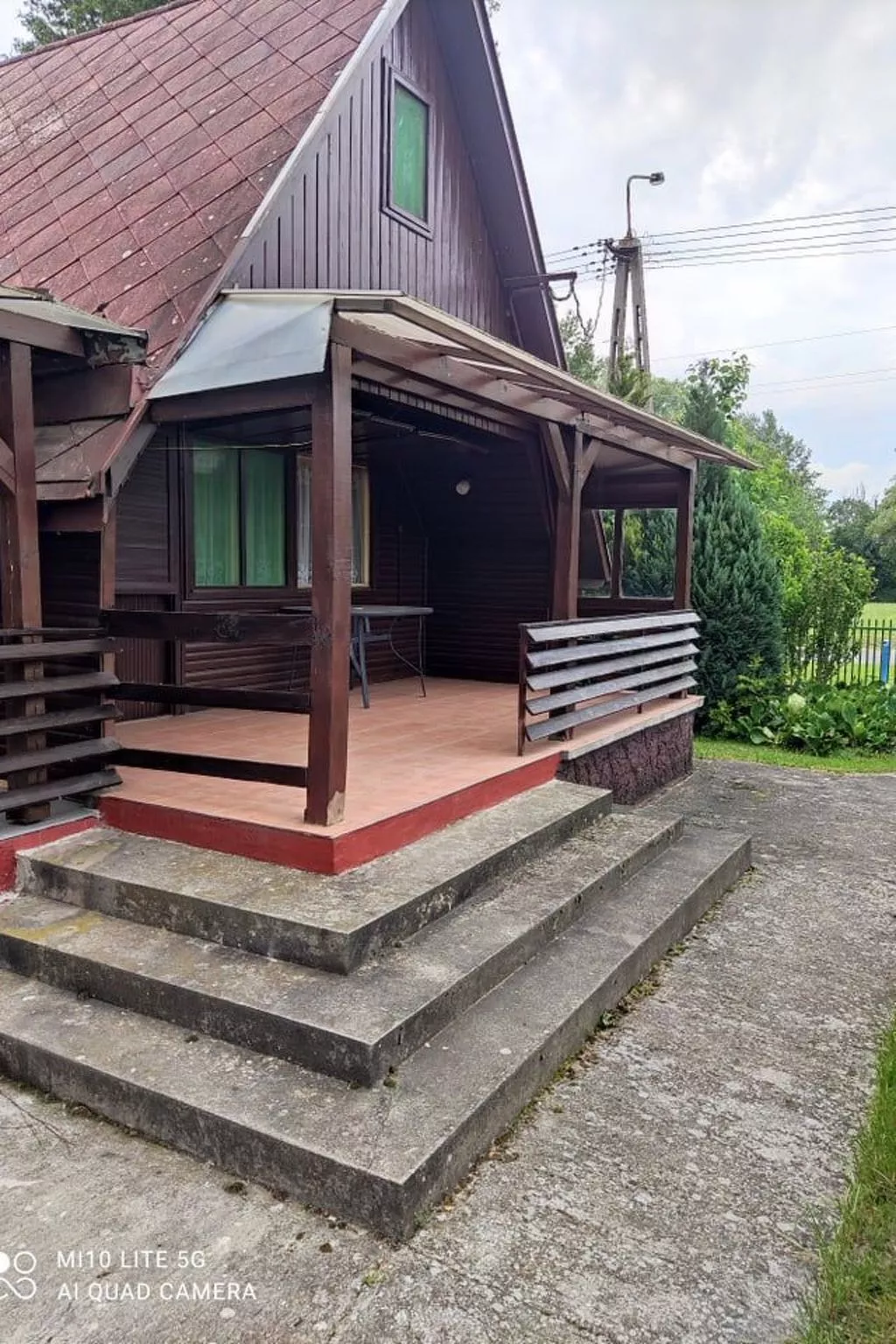 Appartement mit Terrasse-Draußen