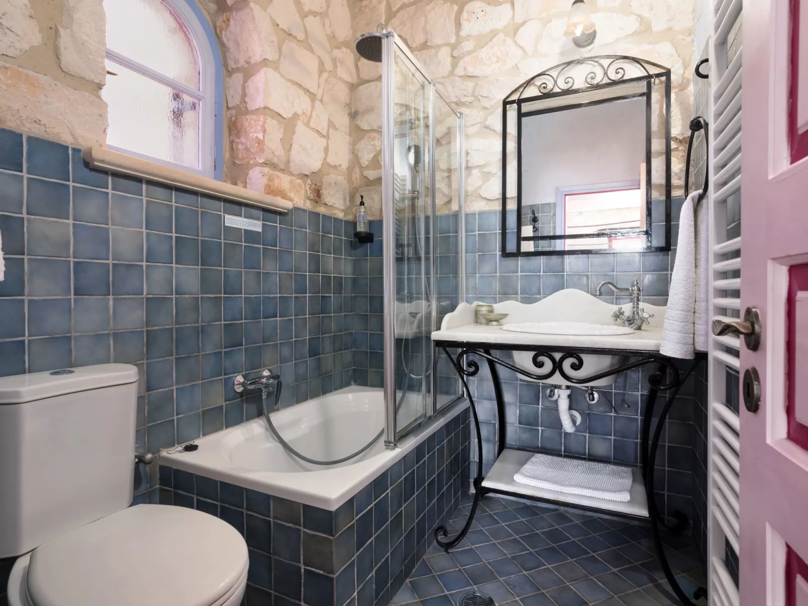 Villa Ariadne mit privatem Pool-Drinnen