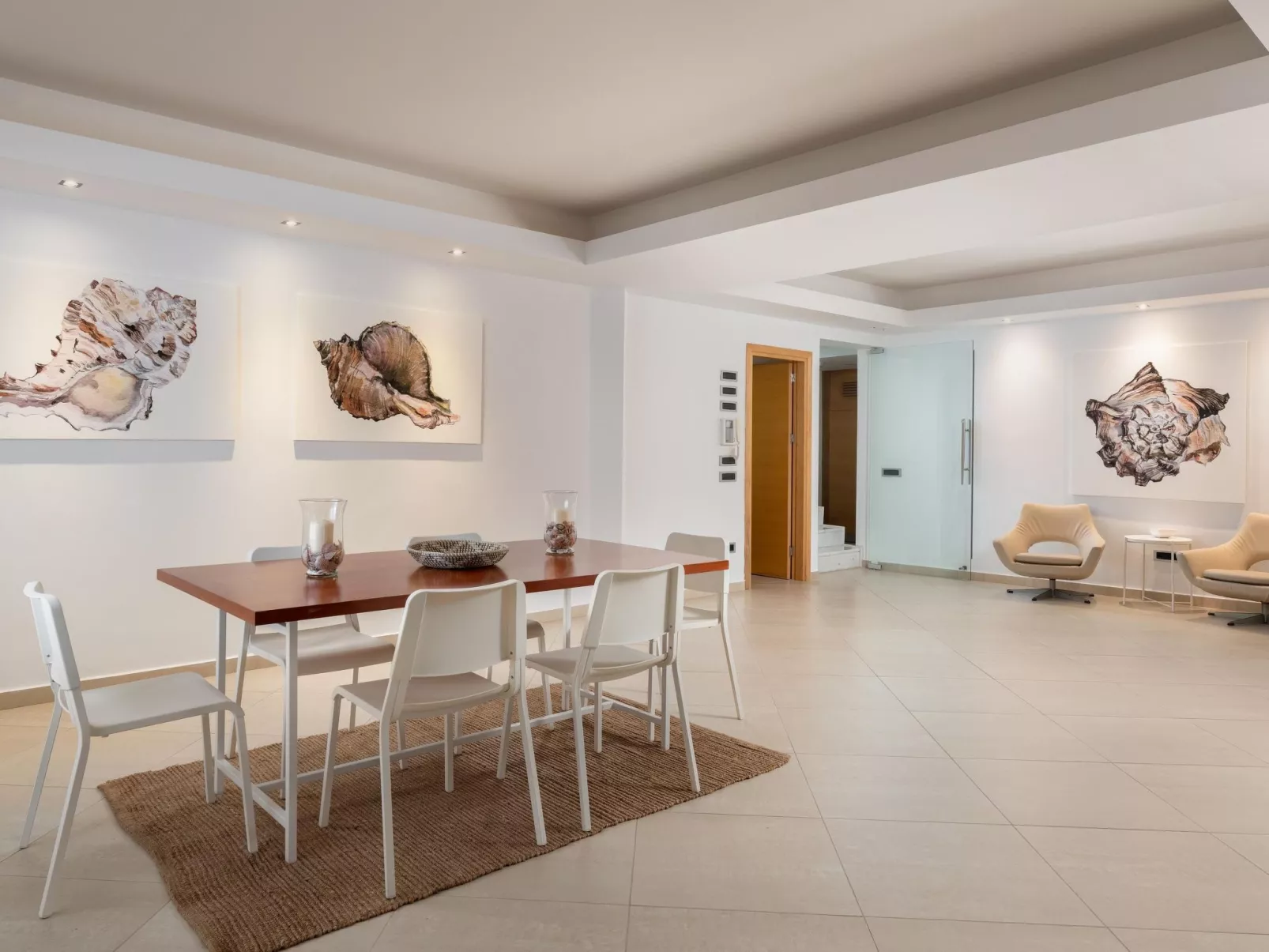 Schöne weiße Ferienvilla Liebe-Dedans