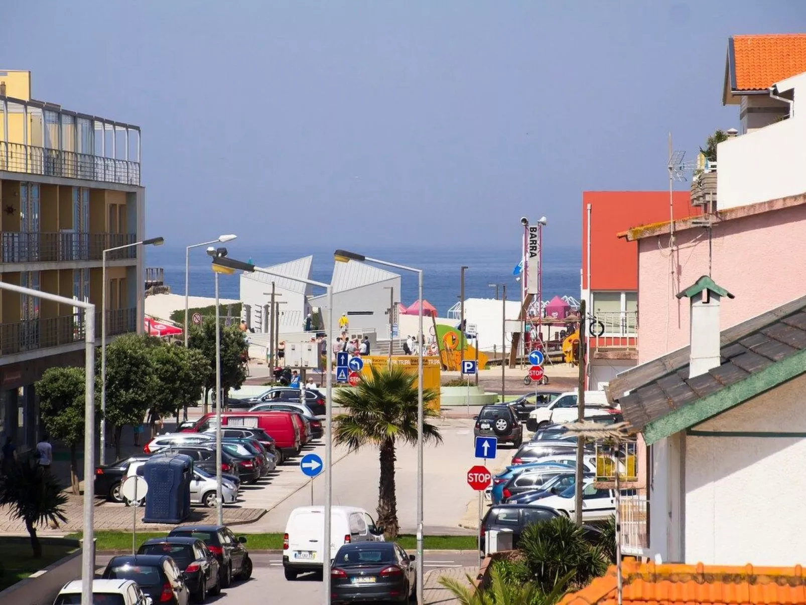 Erholung am Meer mit kostenlosem Privatparkplatz-Dehors