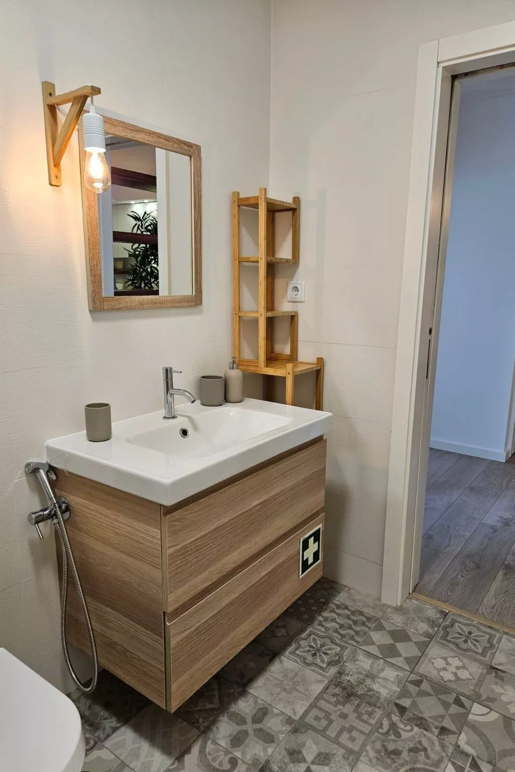 Fluss Meer Sonne am Costa Nova Strand-Drinnen