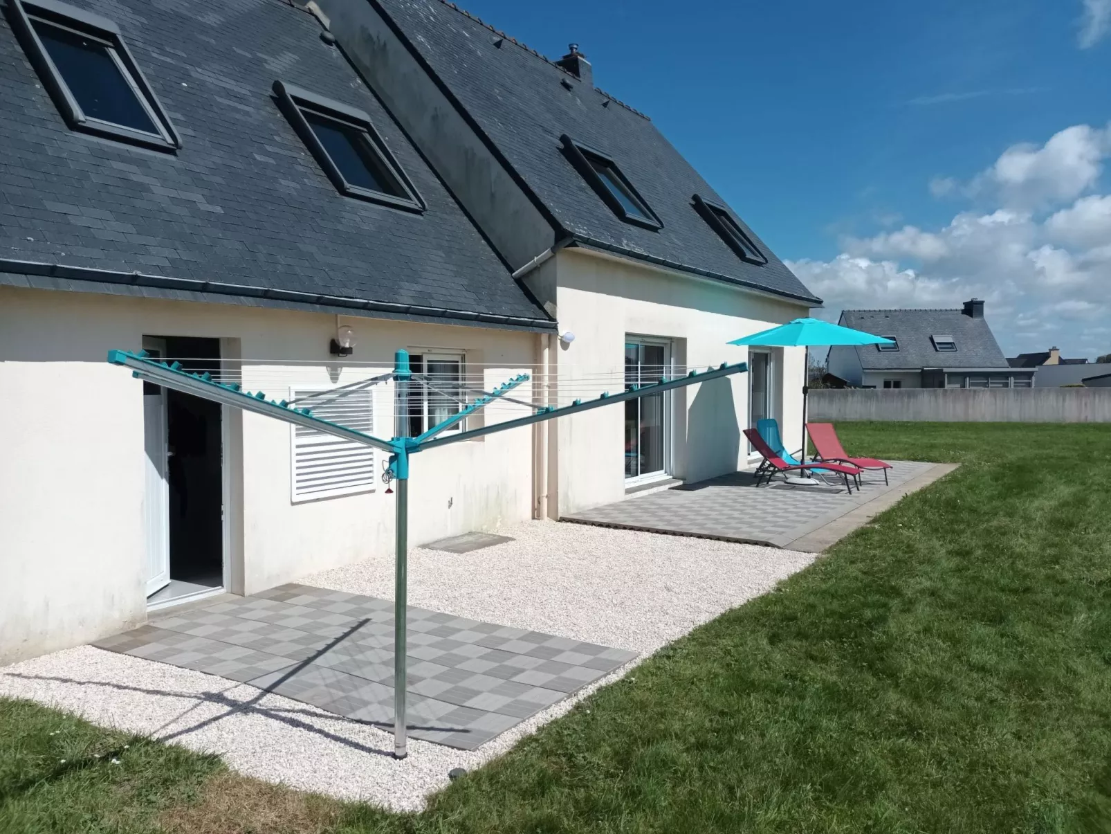 Ferienvilla "Gîte Portsallais" (Ferienhaus Portsallais)-Draußen