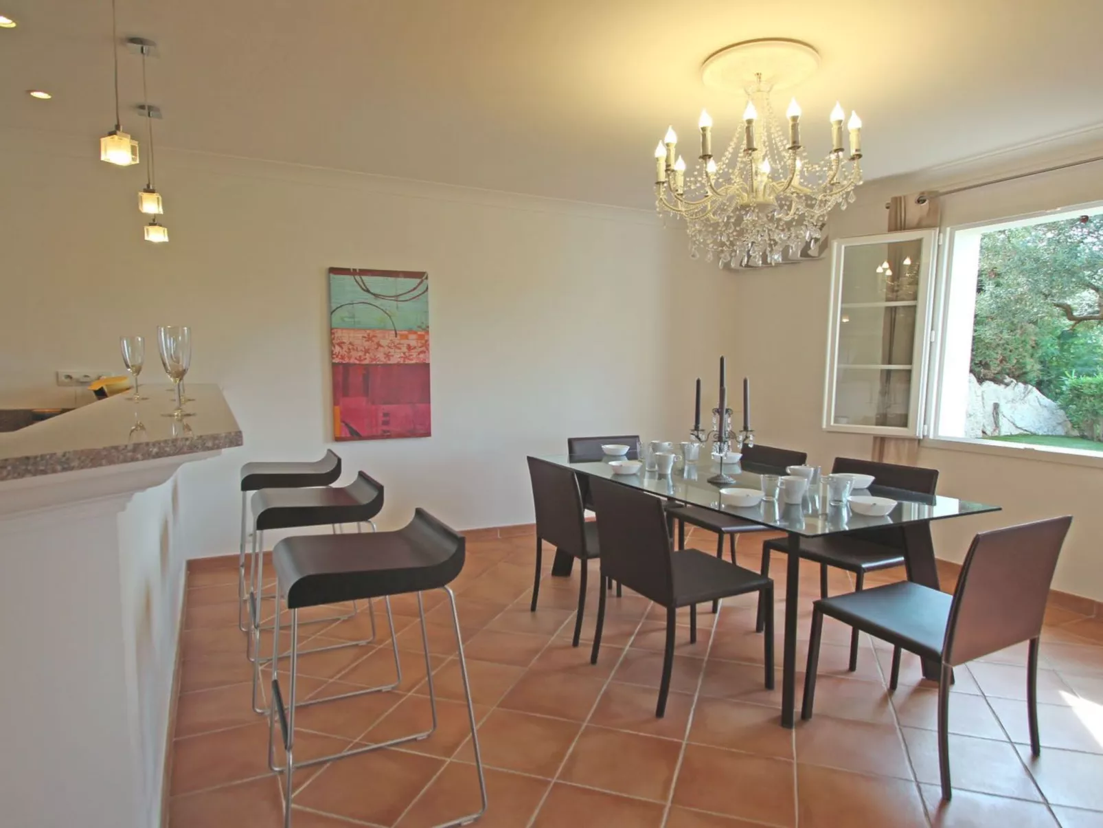 Villa Beauchene - Privates Schwimmbad - Klimaanlage - Drinnen