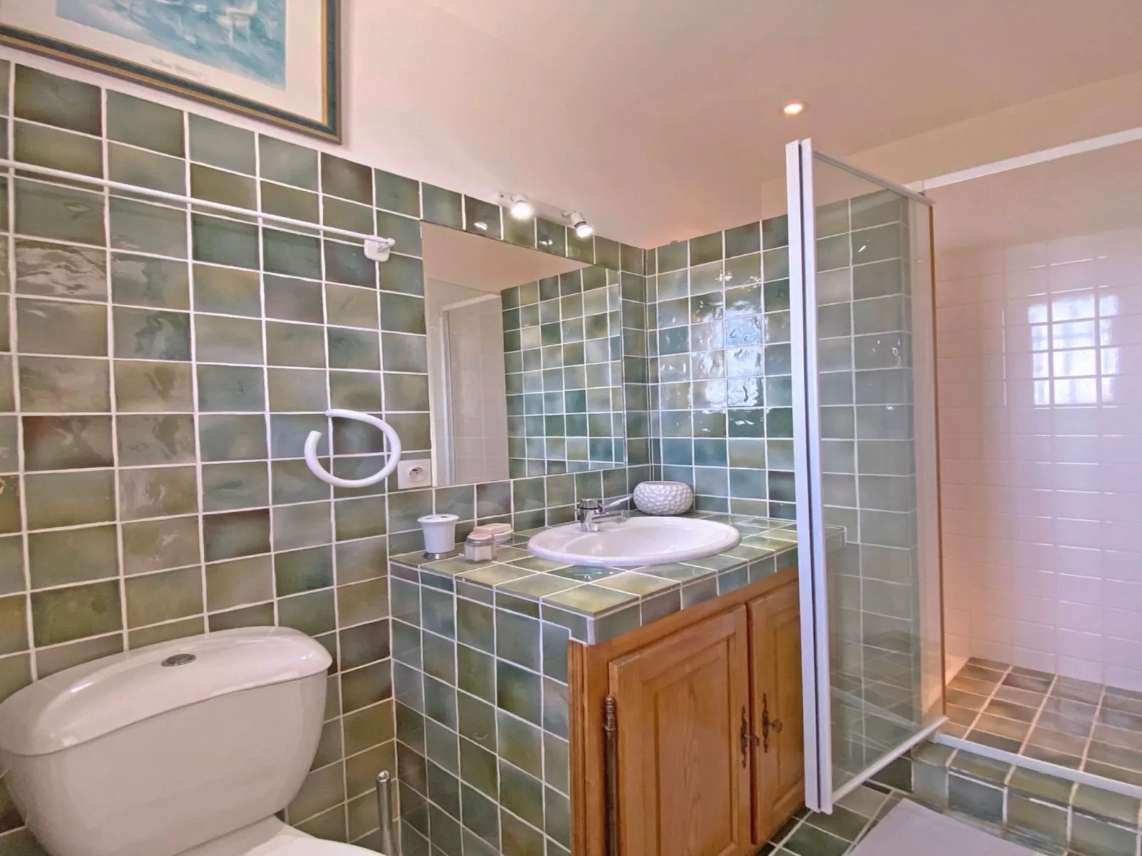 Villa Lisuzem 8 pers - Privates Schwimmbad - Meerblick --Dedans