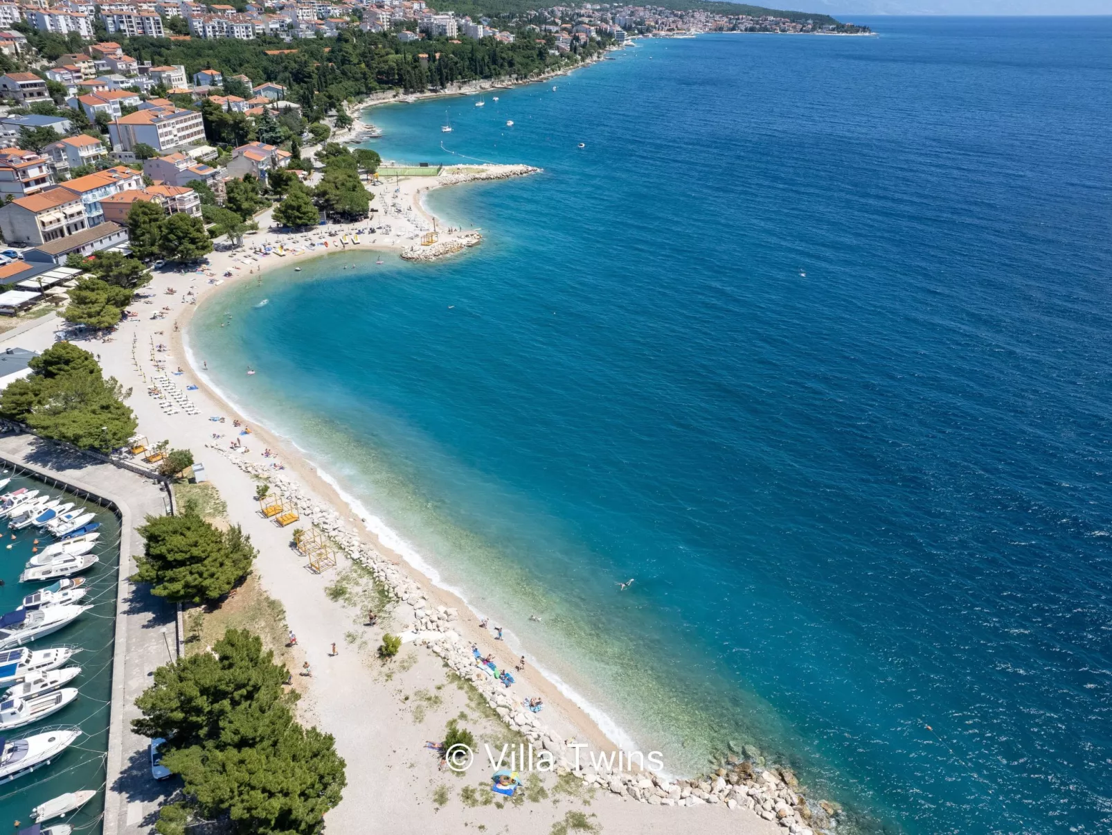 Villa Twins Superior in Crikvenica, Kvarner Bucht-Dehors