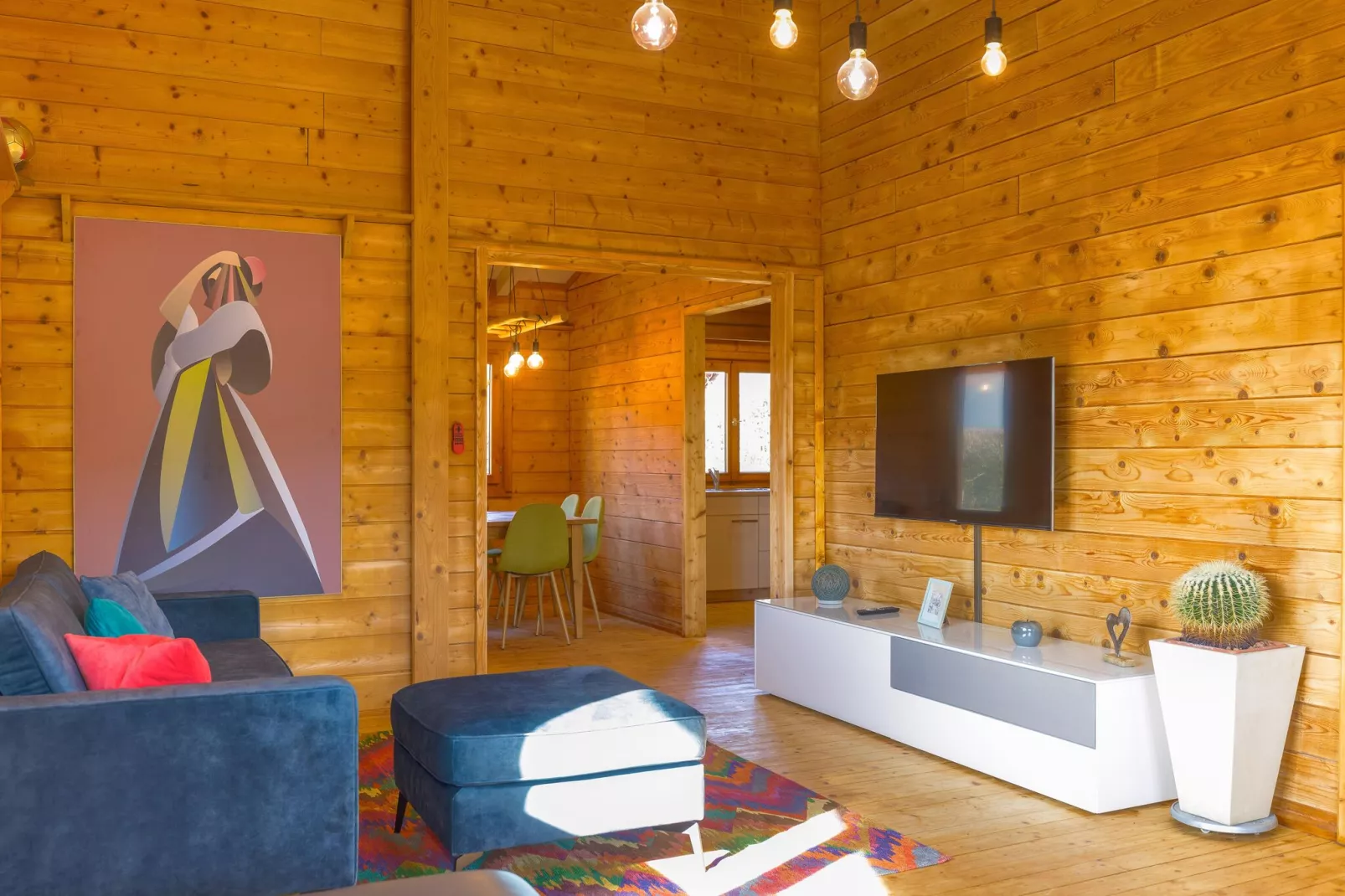 TYP S Holzhaus 6P - Camping Park in der Eifel-Living room