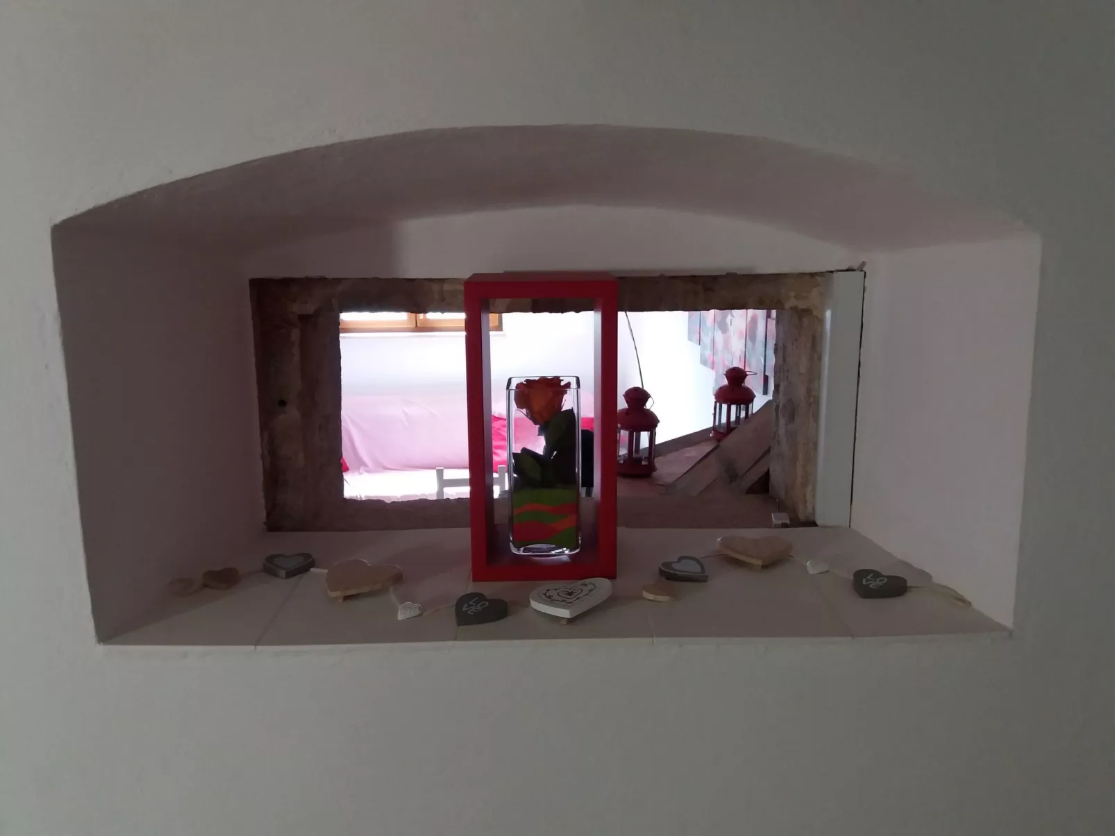 Haus Mirelia für zwei Personen mit Garten-Inside