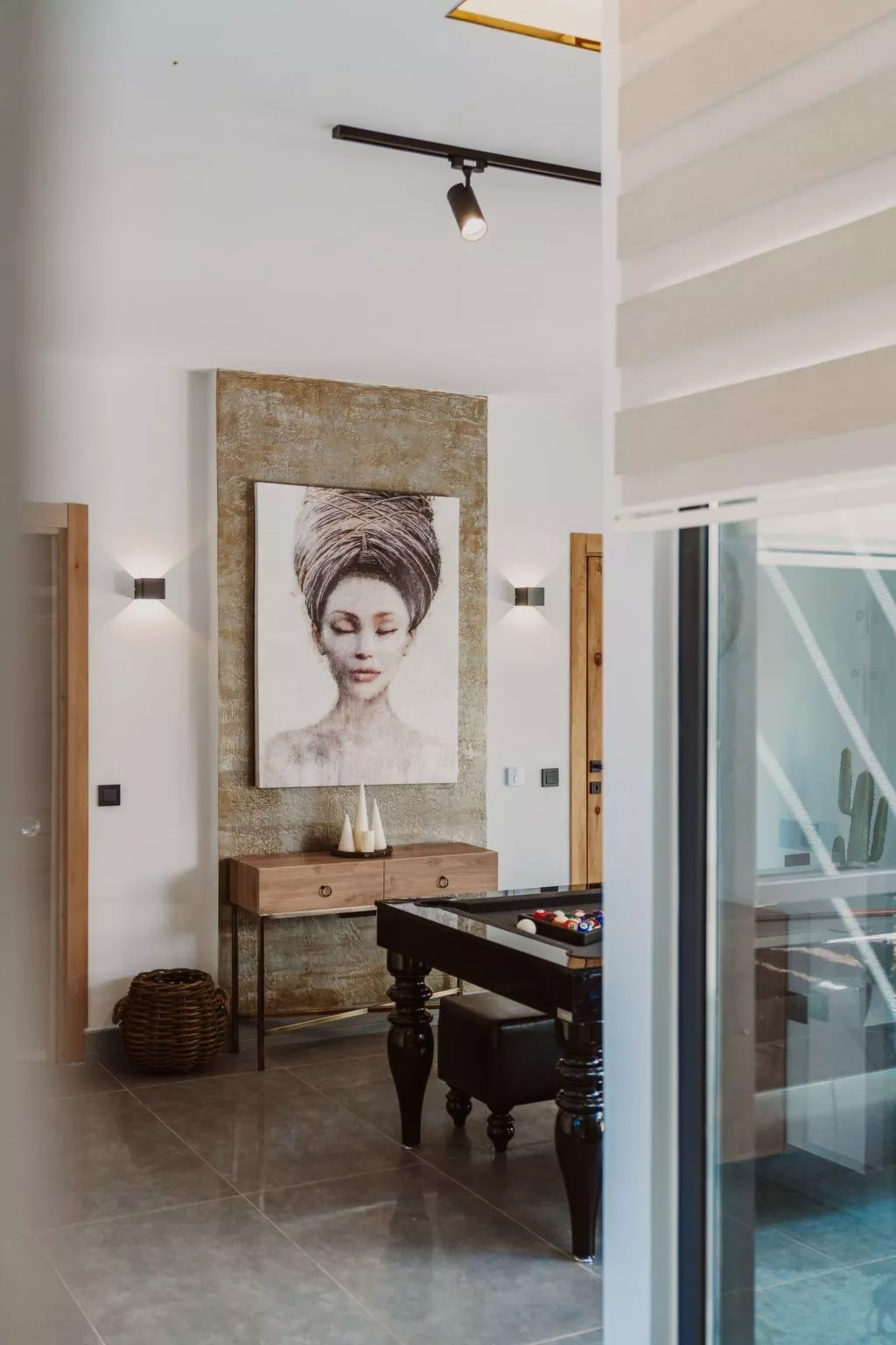 Designervilla mit Sauna Hamam Meerblick-Drinnen