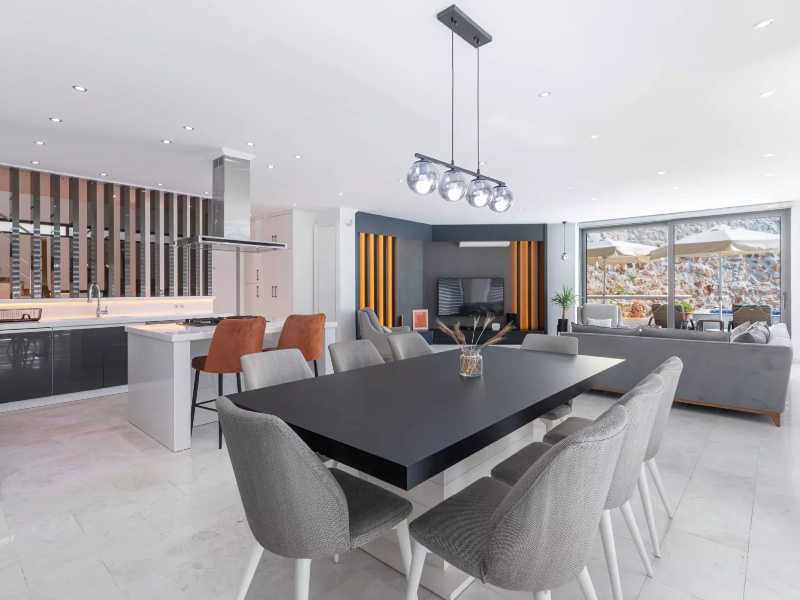 Stylische Ferienvilla für 10 Personen-Inside