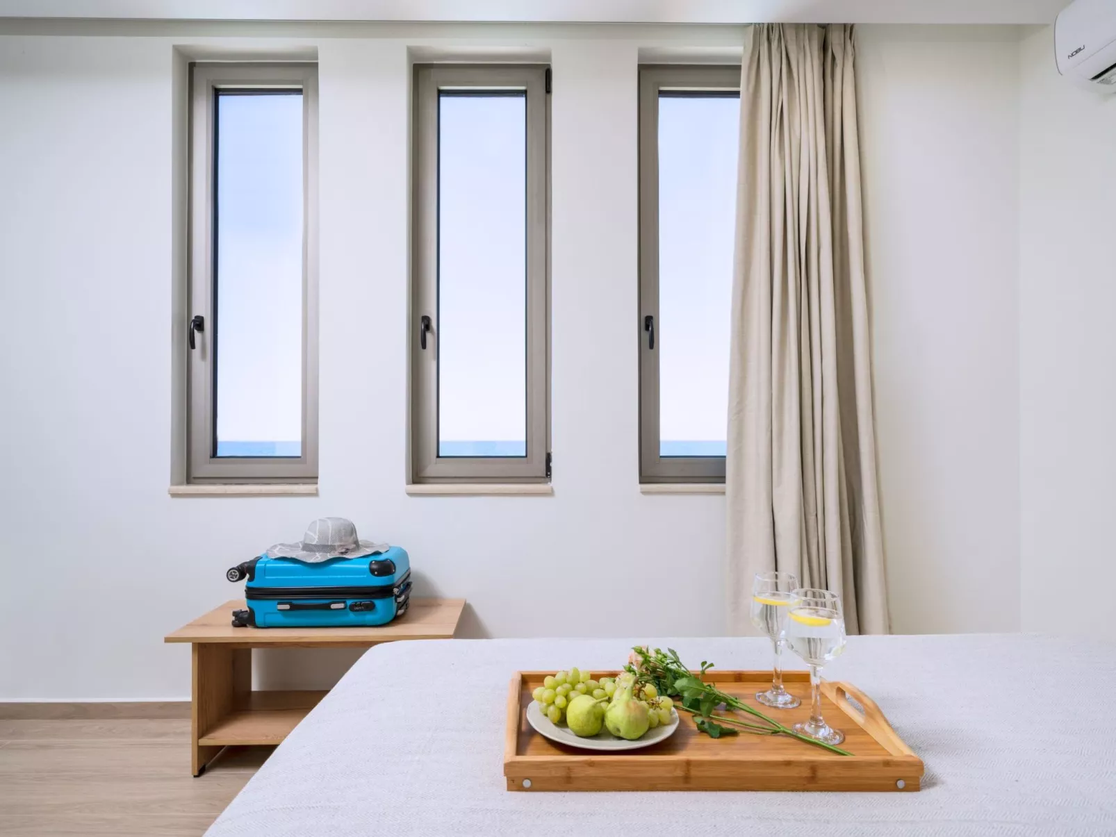 Villa am Strand in Rethymno mit privatem Pool-Inside