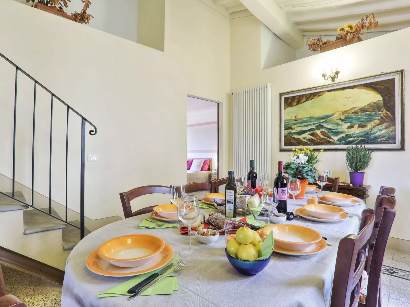 Villa 'La Canonica' mit Gemeinschaftspool-Dedans