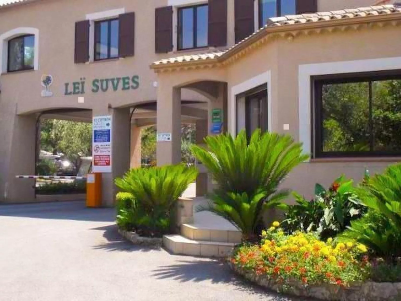 Mobilheim an der Cote d'Azur-Draußen