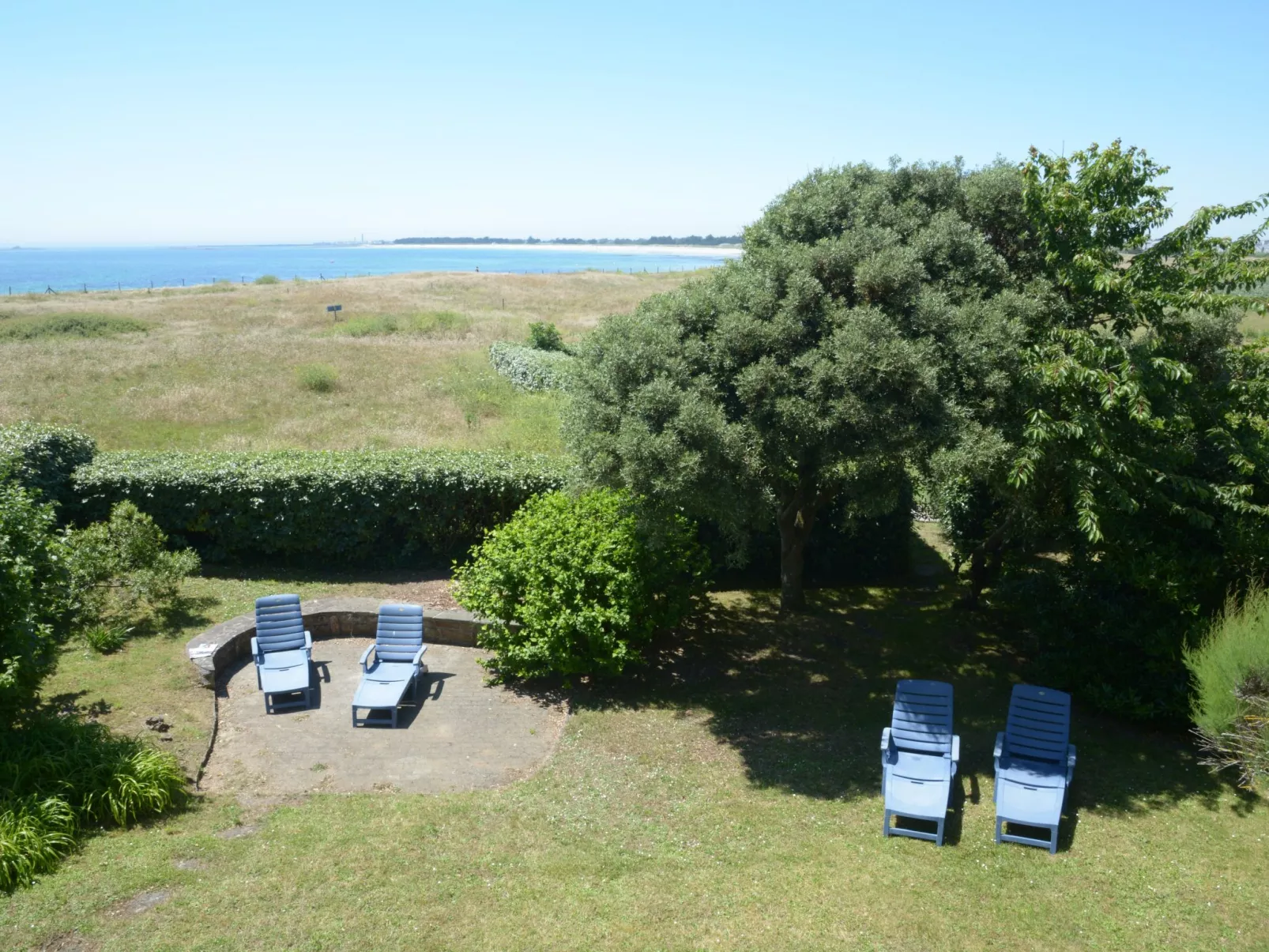 "Men Meur" mit Blick auf das Wasser-Draußen