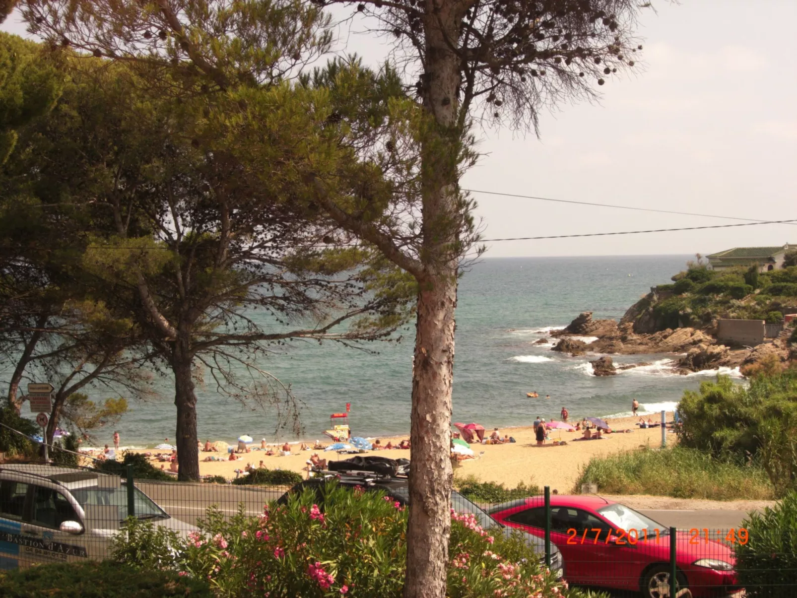 Erdgeschoss der Villa du Pébrier Côte d'Azur Saint Aygulf-Dehors