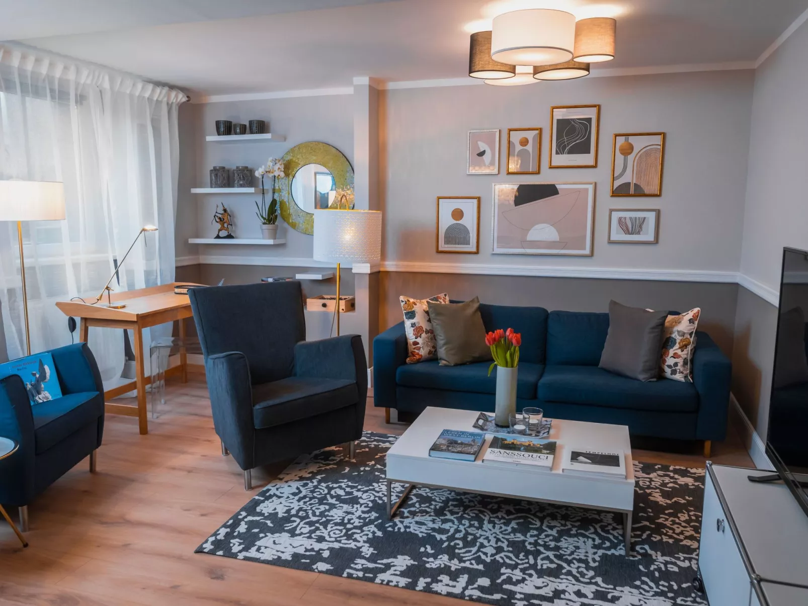 Große Ferienwohnung in Kissingenviertel-Drinnen