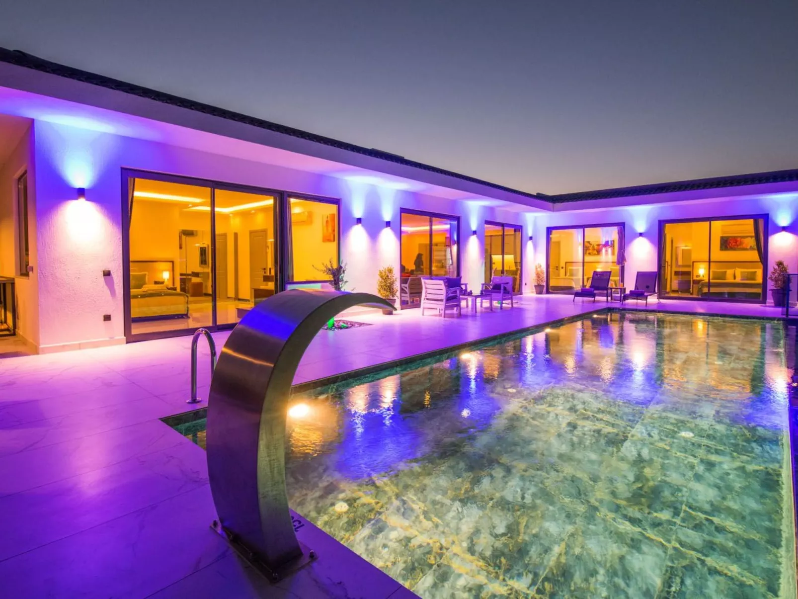 Villa Niro in Kalkan Incebel-Drinnen