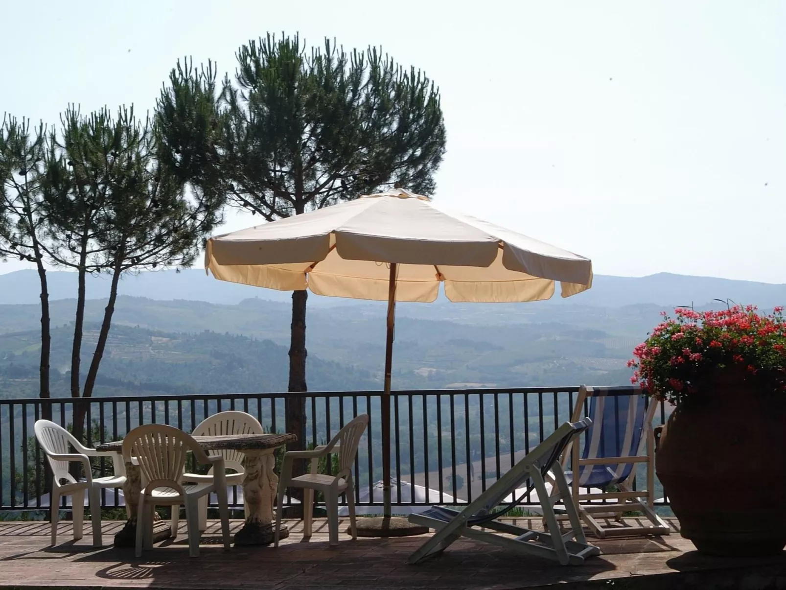 Wohnung Poggio Oro Chianti mit Terrasse-Draußen
