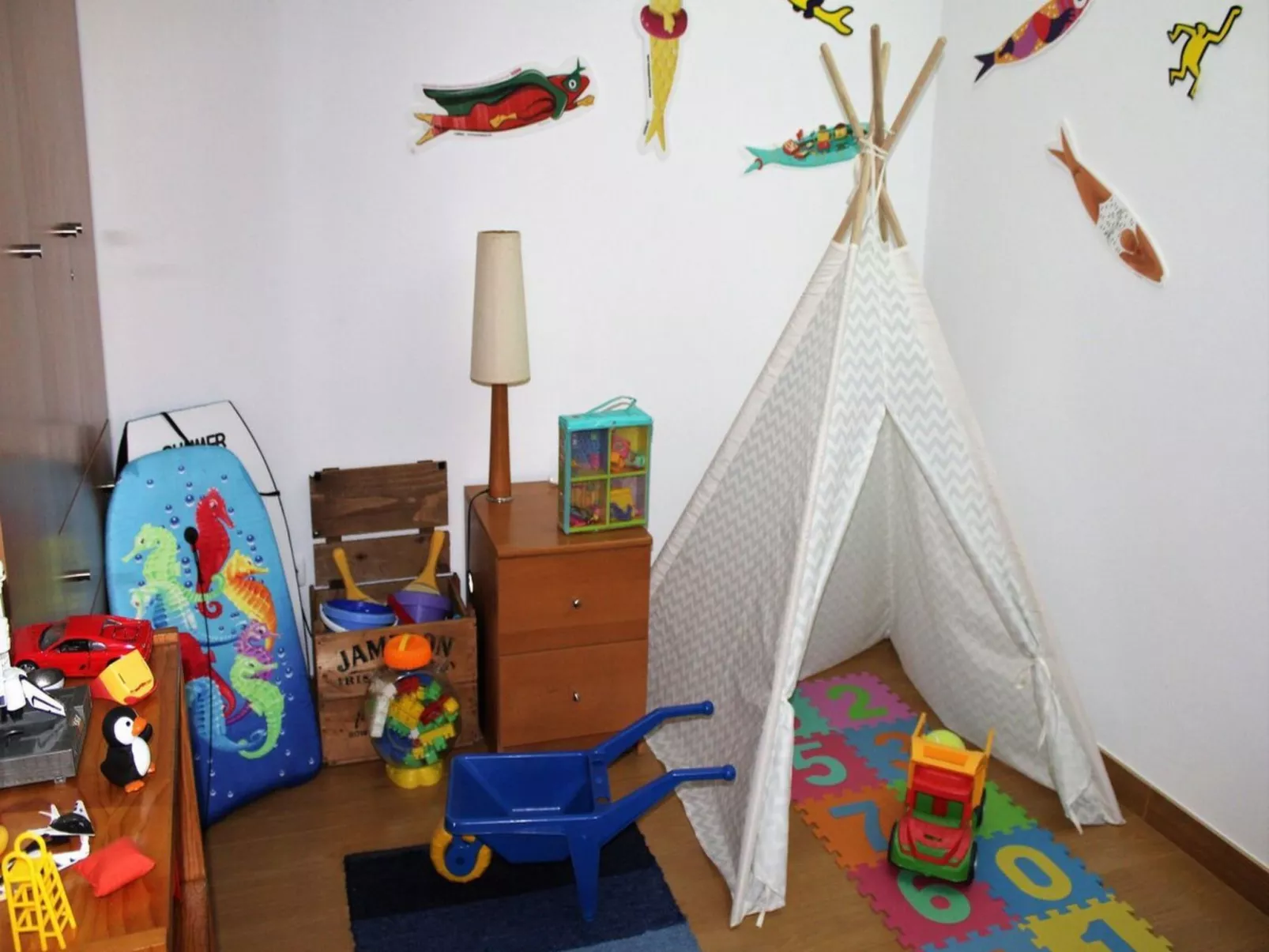 Wohnung Face à la Mer-Drinnen